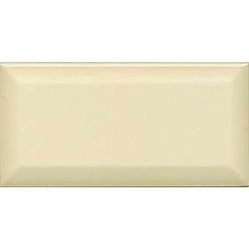 Metro 200 x 100 Wall Tile - Light Cream Gloss (Per M²) - Unbeatable Bathrooms