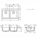 Hansgrohe S51 - S510-F770 Built-In Sink 370/370 - Unbeatable Bathrooms