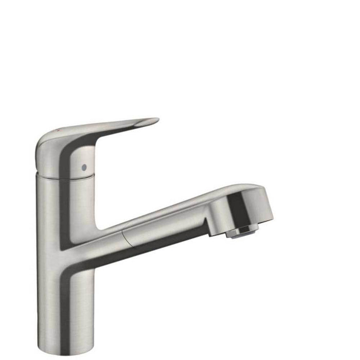 Hansgrohe Focus M42 - Single Lever Kitchen Mixer 150 with Pull-Out Spout, Single Spray Mode - Unbeatable Bathrooms