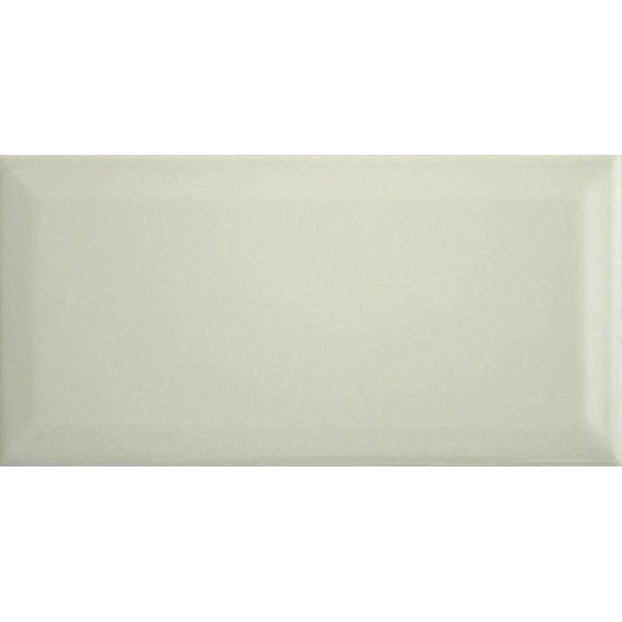 Metro 200 x 100 Wall Tile - Light Grey Gloss (Per M²) - Unbeatable Bathrooms