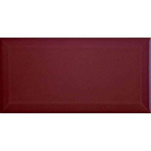 Metro 200 x 100 Wall Tile - Plum Gloss (Per M²) - Unbeatable Bathrooms