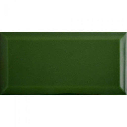 Metro 200 x 100 Wall Tile - Verde Botella Gloss (Per M²) - Unbeatable Bathrooms