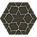 Kerala Hexagon 285 x 330mm Tile - Charcoal (Per M²) - Unbeatable Bathrooms