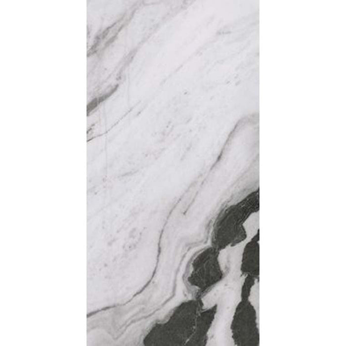 Rak Ceramics Panda Marble White Tile - Unbeatable Bathrooms