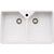 Abode Provincial Large 2.0 Bowl White Ceramic Undermount Kitchen Sink