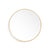 Glance Round Wall Mirror 450 - Natural Oak - Unbeatable Bathrooms