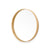 Glance Round Wall Mirror 450 - Natural Oak - Unbeatable Bathrooms