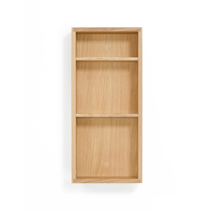 Slimline Box Shelf 550 - Natural Oak - Unbeatable Bathrooms