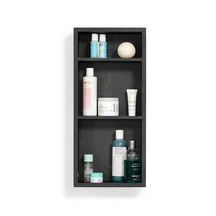 Slimline Box Shelf 550 - Dark Oak - Unbeatable Bathrooms