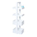 Bathroom Storage 4 Tray Caddy - Mount Fuji - White - Unbeatable Bathrooms