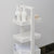 Bathroom Storage 4 Tray Caddy - Mount Fuji - White - Unbeatable Bathrooms