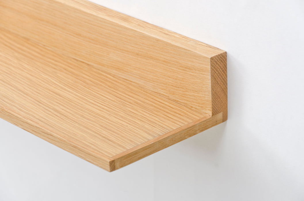 Curio Wall Shelf - Natural Oak - Unbeatable Bathrooms