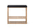 Hello Slim Storage Table - Black & Oak - Unbeatable Bathrooms