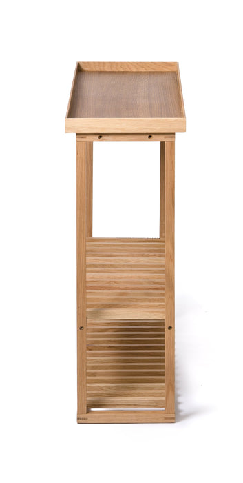 Hello Slim Storage Table - Oak - Unbeatable Bathrooms