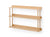 Platform Wall-Hung 3 Shelf Unit - Natural Oak - Unbeatable Bathrooms