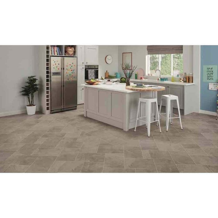 Karndean Knight Tile Stone Shade Grey Riven Slate Tile (Per M²) - Unbeatable Bathrooms